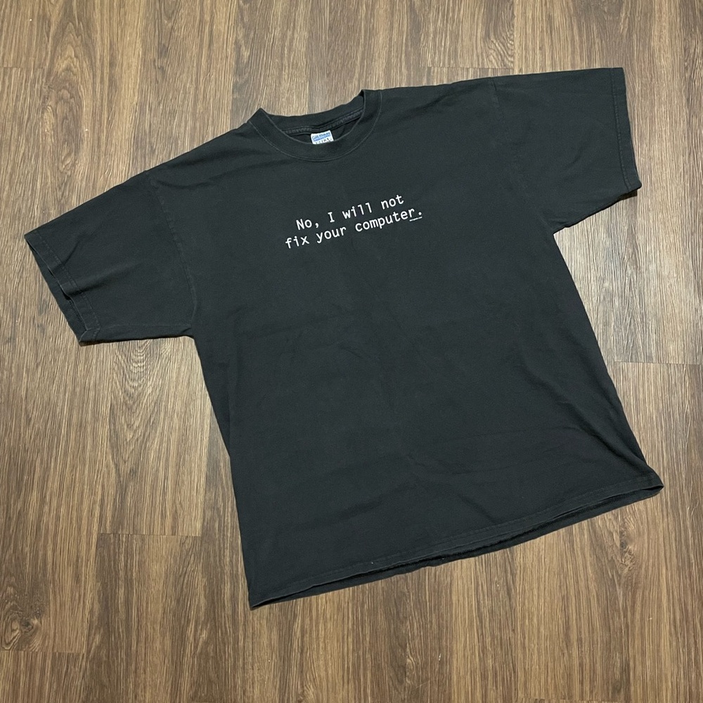 Vintage Y2K 2000s GameStop ThinkGeek Promo T-shirt